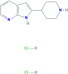 2-哌啶-4-基-1H-吡咯并[2,3-b]吡啶二盐酸盐,1185295-25-3[AQ BIOPHARMA¦25g]