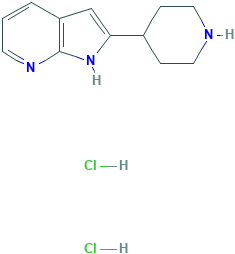 2-哌啶-4-基-1H-吡咯并[2,3-b]吡啶二盐酸盐,1185295-25-3[AQ BIOPHARMA&brvbar;25g]