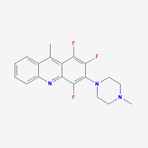 1,2,4-三氟-9-甲基-3-(4-甲基哌嗪-1-基)吖啶,700851-38-3[Key Organics&brvbar;1g]