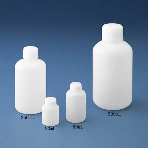 PE制标准规格瓶 (圆柱形・白色)一