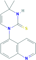 4,4-二甲基-1-喹啉-5-基-1,4-二氢嘧啶-2-硫醇,1142198-76-2[Matrix&brvbar;500mg]