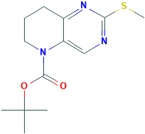 5-Boc-2-(甲硫基)-5,6,7,8-四氢吡啶并[3,2-d]嘧啶,1246471-43-1[TRC¦10mg]