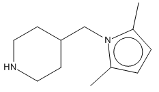 4-[(2,5-二甲基-1H-吡咯-1-基)甲基]哌啶盐酸盐,690632-77-0[Matrix&brvbar;500mg]