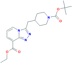叔-丁基 4-{[8-(乙氧基羰基)-[1,2,4]三恶唑并-[4,3-a]吡啶-3-基]甲基}哌啶-1-羧酸酯,1211592-94-7[matrix&brvbar;500mg]