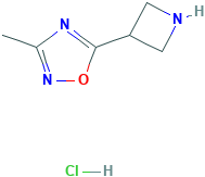 5-氮杂环丁烷-3-基-3-甲基-[1,2,4]恶二唑盐酸盐,1185303-98-3[MATRIX&brvbar;250mg]