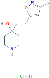 4-[2-(3-甲基-异恶唑-5-基)-乙基]-哌啶-4-醇,1185293-80-4[TRC&brvbar;50mg]