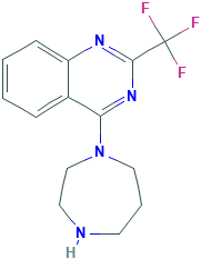 4-(1,4-二己内酰胺-1-基)-2-(三氟甲基)-喹唑啉,1190198-38-9[Key Organics&brvbar;500mg]