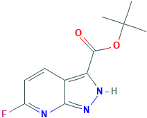 6-氟-1H-吡唑并[3,4-b]吡啶-3-羧酸叔丁酯,155601-71-1[COOLPHARM¦1g]