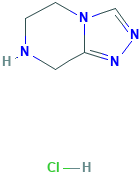 5,6,7,8-四氢-[1,2,4]三唑并[4,3-A]吡嗪(定的盐酸盐形式的),837430-14-5[COOLPHARM¦1g]