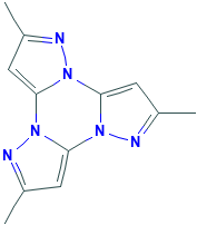 2,6,10-三甲基三吡唑并[1,5-a,1',5'-c,-1'',5''-e][1,3,5]三嗪,18211-68-2[Matrix&brvbar;500mg]
