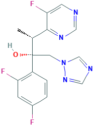 (2S,3R)-rel-2-(2,4-二氟苯基)-3-(5-氟嘧啶-4-基)-1-(1H-1,2,4-三唑-1-基)丁-2-醇,188416-29-7[凯为化学&brvbar;5g]