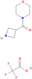 氮杂环丁烷-3-基-吗啉-4-基-甲酮三氟乙酸 盐,1361111-61-6[Matrix&brvbar;250mg]