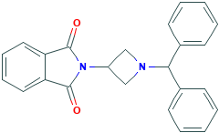 2-[1-(二苯基甲基)氮杂环丁烷-3-基]-1H-异吲哚-1,3(2H)-二酮,38353-74-1[Matrix&brvbar;500mg]