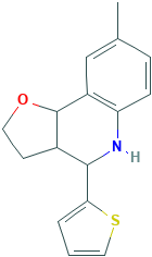 8-甲基-4-噻吩-2-基-2,3,3a,4,5,9b-六氢-呋喃并[3,2-c]喹啉,937169-58-9[matrix&brvbar;1g]