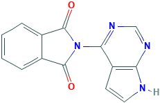 2-(7H-吡咯[2,3-d]嘧啶-4-基)-N-异吲哚-1,3-二酮,741686-49-7[Aladdin&brvbar;1G]