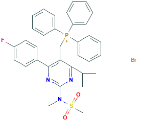 4-(4-氟苯基)-6-异丙基-2-(N-甲基-N-甲磺酰胺基)-5-三苯基膦内鎓甲基-1-嘧啶,885477-83-8[凯为化学&brvbar;500g]