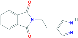 2-[2-(1H-吡唑-4-基)乙基]-1H-异吲哚-1,3(2H)-二酮,1195687-62-7[Key Organics&brvbar;1g]