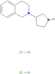 2-(3-吡咯烷基)-1,2,3,4-四氢异喹啉二盐酸盐,1220017-74-2[Key Organics&brvbar;250mg]