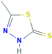5-甲基-1,3,4-噻二唑-2-硫醇,CAS登录号29490-19-5[TLC¦1EA]