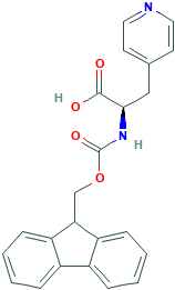 Fmoc-3-(4-吡啶基)-D-丙氨酸,CAS登录号205528-30-9[毕得¦100mg]