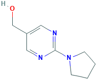 (2-吡咯烷-1-基嘧啶-5-基)甲醇,CAS登录号937796-11-7[trc&brvbar;100mg]