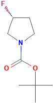 (R)-3-氟吡咯烷-1-羧酸叔丁酯,CAS登录号876617-25-3[凯为化学¦250mg]