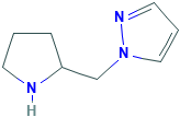 1-(吡咯烷-2-基甲基)-1H-吡唑,CAS登录号1171334-97-6[TRC&brvbar;500mg]