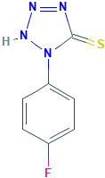 1-(4-氟苯基)-1H-四唑-5-硫醇,CAS登录号1544-79-2[TRC&brvbar;250mg]