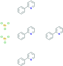 二(2-苯基吡啶)氯化铑二聚体,CAS登录号33915-80-9[SIGMA-ALDRICH&brvbar;1G]
