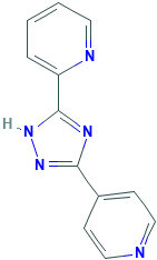 3-(2-吡啶)-5-(4-吡啶)-1,2,4-三唑,CAS登录号36770-50-0[凯为化学&brvbar;100mg]