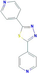 2,5-二(吡啶-4-基)-1,3,4-噻二唑,CAS登录号15311-09-8[Adamas&brvbar;100mg]
