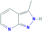 3-甲基-1H-吡唑并[3,4-B]吡啶,CAS登录号116834-96-9[Key Organics¦1mg]
