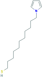 11-(1H-吡咯-1-基)十一烷-1-硫醇,CAS登录号141779-05-7[SIGMA-ALDRICH&brvbar;1G]