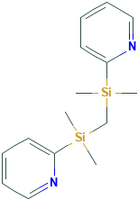 亚甲基双[二甲基(2-吡啶基)硅烷],CAS登录号243468-48-6[macklin&brvbar;100mg]