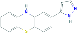 2-(1H-吡唑-3-基)-10H-吩噻嗪,CAS登录号63285-55-2[Key Organics&brvbar;10mg]