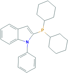 N-苯基-2-(二环己基膦基)吲哚,CAS登录号740815-36-5[ALADDIN&brvbar;500mg]