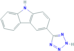 3-(1H-1,2,3,4-四唑-5-基)-9H-咔唑,CAS登录号503828-19-1[TRC&brvbar;100mg]