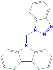 9-(1H-苯并三唑-1-基甲基)-9H-咔唑,CAS登录号124337-34-4[trc&brvbar;500mg]