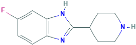 6-氟-2-哌啶-4-基-1H-苯并咪唑,CAS登录号295790-49-7[trc&brvbar;100mg]