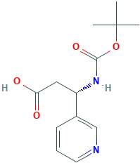 (S)-Boc-3-(3-pyridyl)-&beta;-Ala-OH,CAS登录号297773-45-6[SIGMA-ALDRICH&brvbar;500MG]