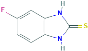 5-氟-1H-苯并[d]咪唑-2(3H)-硫酮,CAS登录号583-42-6[凯为化学&brvbar;10.00g]