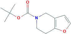 5-Boc-4,5,6,7-四氢呋喃并[3,2-c]吡啶,CAS登录号179060-34-5[KEY ORGANICS&brvbar;1g]