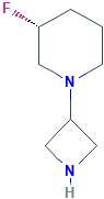 (R)-1-(氮杂环丁烷-3-基)-3-氟哌啶,CAS登录号1403769-88-9[matrix&brvbar;250mg]