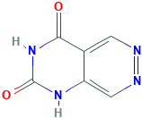 嘧啶并[4,5-d]吡嗪-2,4(1H,3H)-二酮,CAS登录号17257-96-4[Key Organics&brvbar;500mg]