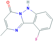 10-氟-2-甲基嘧啶并[1,2-b]吲唑-4-醇,CAS登录号1255147-61-5[TRC&brvbar;250mg]