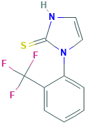 1-(2-三氟甲基苯基)咪唑啉-2-硫酮,CAS登录号25372-17-2[TRC&brvbar;500mg]
