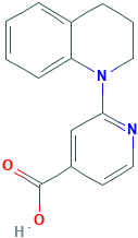 2-[3,4-二氢-1(2H)-喹啉基]异烟酸,CAS登录号1019387-19-9[matrix&brvbar;500mg]