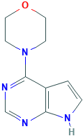 4-{7H-吡咯并[2,3-d]嘧啶-4-基}吗啉,CAS登录号90870-83-0[Key Organics&brvbar;10mg]