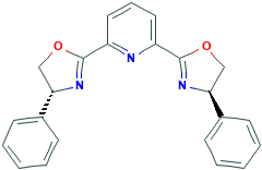 2,6-二[(4R)-4-苯基-2-噁唑啉基]吡啶,CAS登录号128249-70-7[毕得¦1g]