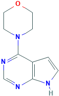 4-{7H-吡咯并[2,3-d]嘧啶-4-基}吗啉,CAS登录号90870-83-0[Key Organics¦50g]
